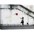 South Bank London – lerretstrykk med street art-motiv