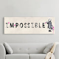 I'm Possible – lerretstrykk i bredformat