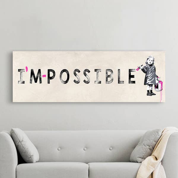 I'm Possible – lerretstrykk i bredformat