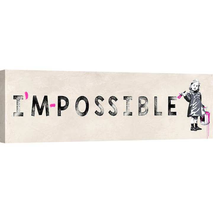 I'm Possible – lerretstrykk i bredformat – miljøbilde