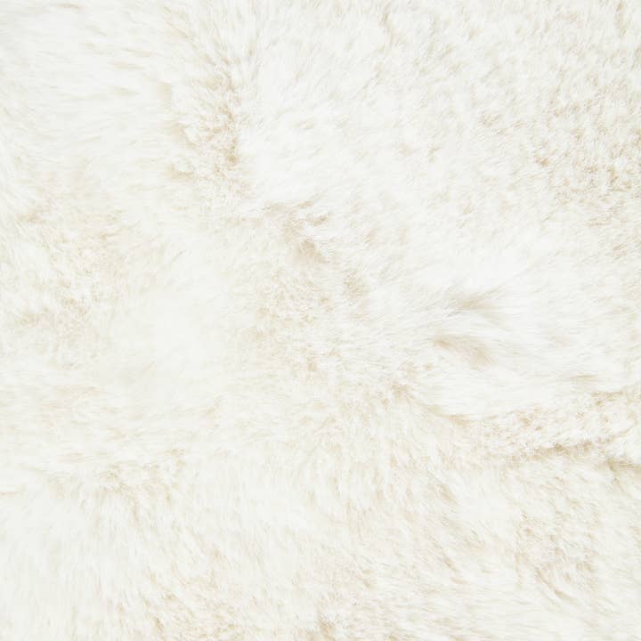 Skinnwille Fluffy – gulvteppe i kunstpels, elfenben 120 × 180 cm – bilde 3