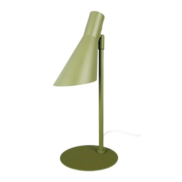 Dyberg Larsen DL12 Mini grønn bordlampe i metall
