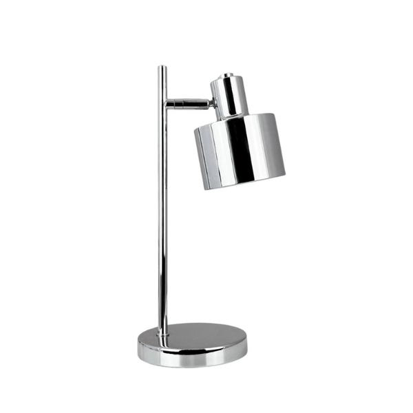 Dyberg Larsen Ocean Mini oppladbar bordlampe i krom
