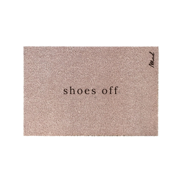 MAD ABOUT MATS Anouk – Dørmatte «Shoes Off»