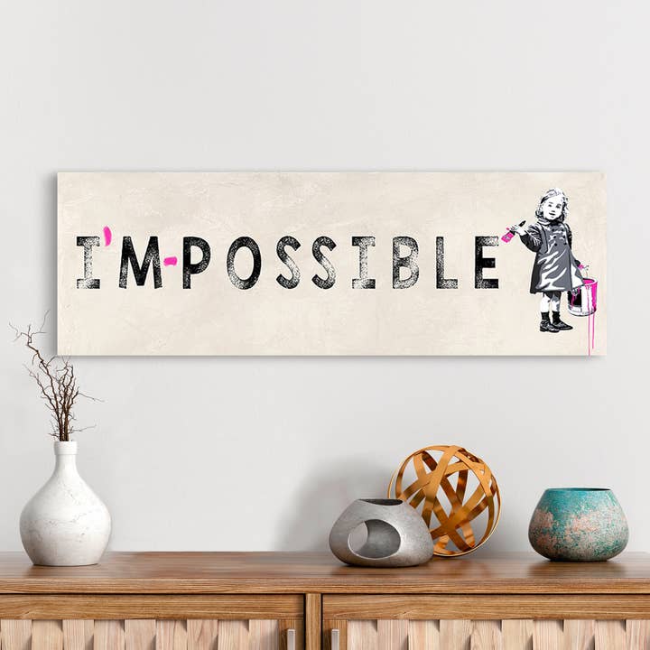 I'm Possible – lerretstrykk i bredformat – miljøbilde