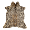 Skinnwille Leo – gulvteppe med leopardmønster 150 × 200 cm